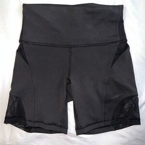 lululemon athletica Black Biker Shorts